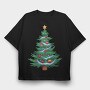 Christmas Tree Classic, Tricou Oversize Barbati (Unisex)