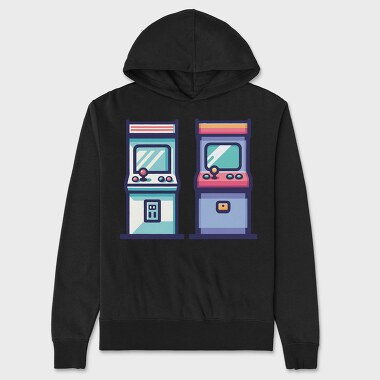 Arcade Games 2, Hanorac Oversize Barbati (Unisex)