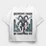 Trend Chaos Christmas Eve, Tricou Oversize Barbati (Unisex)