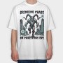 Trend Chaos Christmas Eve, Tricou Oversize Barbati (Unisex)