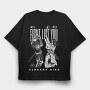 Samurai Fight, Tricou Oversize Barbati (Unisex)