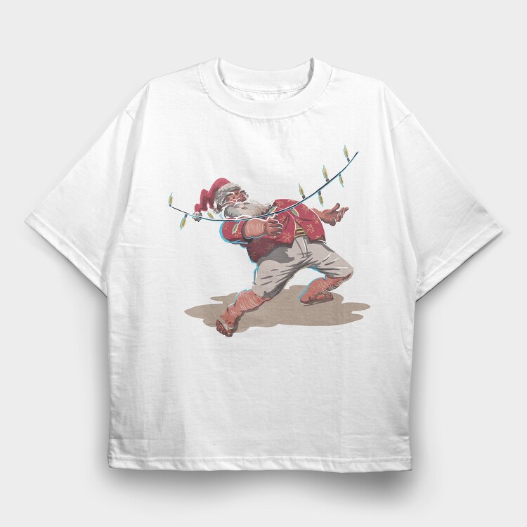 Santa Limbo, Tricou Oversize Barbati (Unisex)