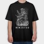 Ninjutsu, Tricou Oversize Barbati (Unisex)