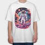 Colorful Astronaut Space, Tricou Oversize Barbati (Unisex)