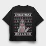 Uglysweatter Unicorn, Tricou Oversize Barbati (Unisex)