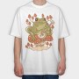 Frog Banjo, Tricou Oversize Barbati (Unisex)