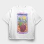 Frog Glass, Tricou Oversize Barbati (Unisex)