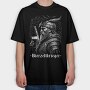 Beer Warrior, Tricou Oversize Barbati (Unisex)