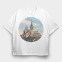 Notre Dame De La Garde, Tricou Oversize Barbati (Unisex)