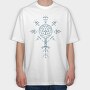 Valkyrie Symbol, Tricou Oversize Barbati (Unisex)