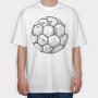 Old Ball Football, Tricou Oversize Barbati (Unisex)