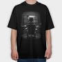 Gamer Monochrome, Tricou Oversize Barbati (Unisex)
