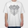 Knot Viking Mjolnir, Tricou Oversize Barbati (Unisex)