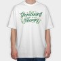 Gardening Therapy, Tricou Oversize Barbati (Unisex)