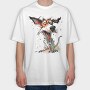Crazy Dog Ink, Tricou Oversize Barbati (Unisex)