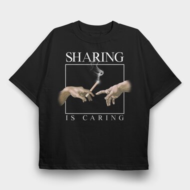 Creation Moment Sharing, Tricou Oversize Barbati (Unisex)