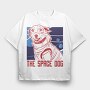 Laika, Tricou Oversize Barbati (Unisex)