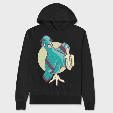 Funny Pigeon, Hanorac Oversize Barbati (Unisex)