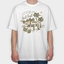 Lets Go Get Lost, Tricou Oversize Barbati (Unisex)