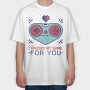 Paused My Game for You, Tricou Oversize Barbati (Unisex)