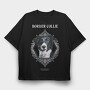 Border Collie, Tricou Oversize Barbati (Unisex)