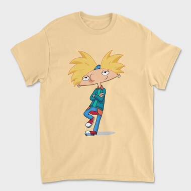 Cartoon Retro Hey Arnold 6, Tricou Barbati (Unisex)