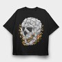 Skull of Cats, Tricou Oversize Barbati (Unisex)