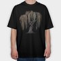 Weeping Willow Tree, Tricou Oversize Barbati (Unisex)