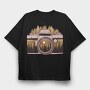 Camera Forest, Tricou Oversize Barbati (Unisex)