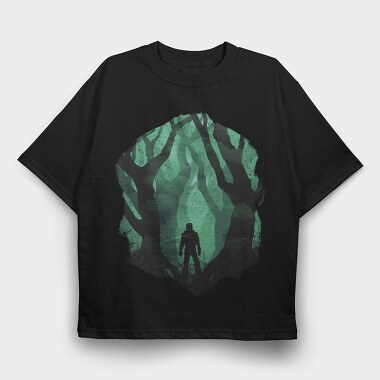 Dark Forest, Tricou Oversize Barbati (Unisex)