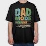 Loading Dad Mode, Tricou Oversize Barbati (Unisex)