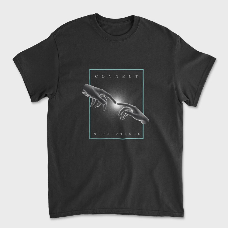 Minimal Hands, Tricou Barbati (Unisex)