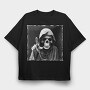 Death Pointing Finger, Tricou Oversize Barbati (Unisex)