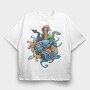 Snakes Species, Tricou Oversize Barbati (Unisex)