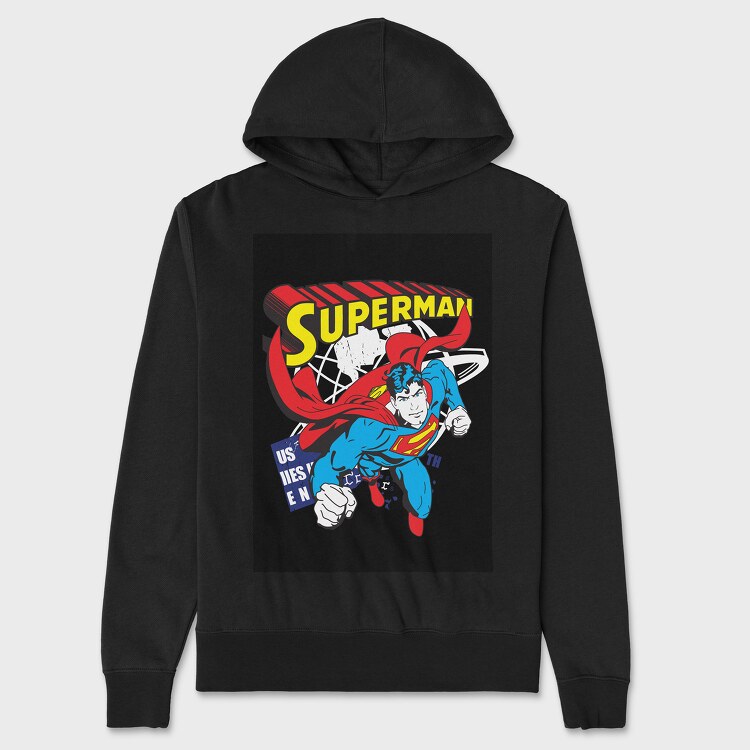 Superman 4, Hanorac Oversize Barbati (Unisex)