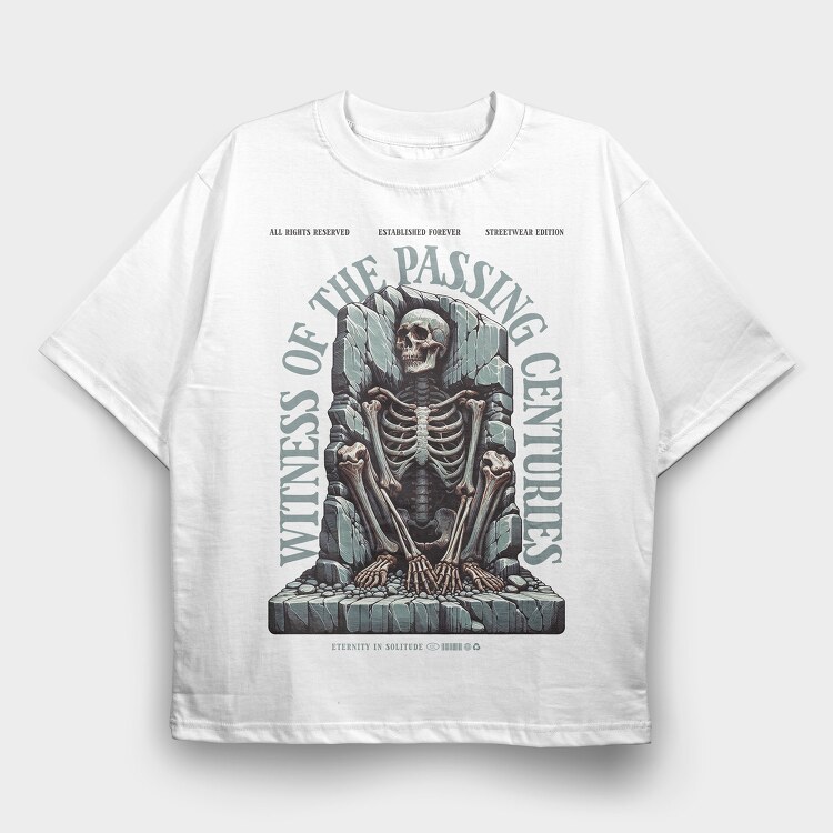 Witness of the Passing Centuries, Tricou Oversize Barbati (Unisex)