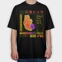 Digital Heart Robot, Tricou Oversize Barbati (Unisex)