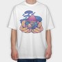 Magic Mushrooms, Tricou Oversize Barbati (Unisex)