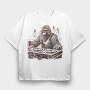 Dj Bigfoot, Tricou Oversize Barbati (Unisex)