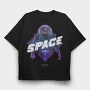 Space Conqueror, Tricou Oversize Barbati (Unisex)