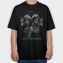 Woman Warriors Wolf, Tricou Oversize Barbati (Unisex)