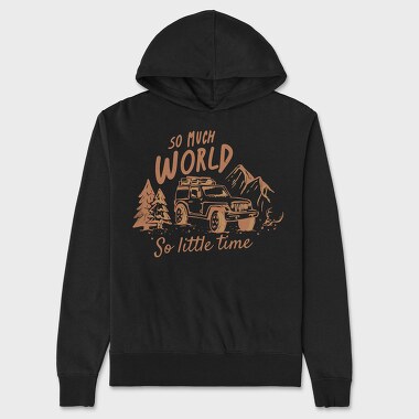 So Much World So Little Time, Hanorac Oversize Barbati (Unisex)