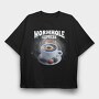 Wormhole Express, Tricou Oversize Barbati (Unisex)