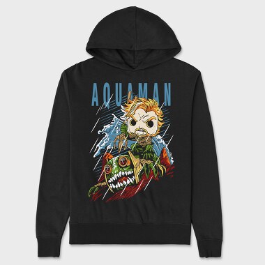 Aquaman Comics, Hanorac Oversize Barbati (Unisex)