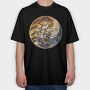 Yingyang Tree of Life, Tricou Oversize Barbati (Unisex)