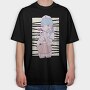 Menhera Nurse Kawaii Anime Girl, Tricou Oversize Barbati (Unisex)