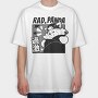 Rad Panda, Tricou Oversize Barbati (Unisex)