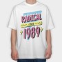 Radical Since, Tricou Oversize Barbati (Unisex)