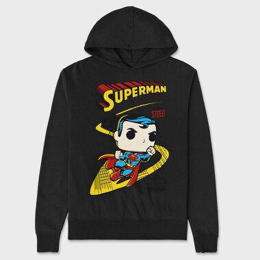 Superman Comics, Hanorac Oversize Barbati (Unisex)