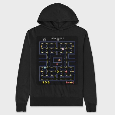 Pacman 37, Hanorac Oversize Barbati (Unisex)